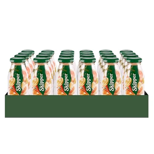 Offerta a tempo: Succo di Frutta Gusto Ace Senza Zuccheri Aggiunti, Linea Bar in Bottiglietta di Vetro - Bevanda a base di Frutta e Verdura con Arancia, Carota, Limone (200ml x 24 Pezzi) - 43% da 26.50 € a 15.12 €
