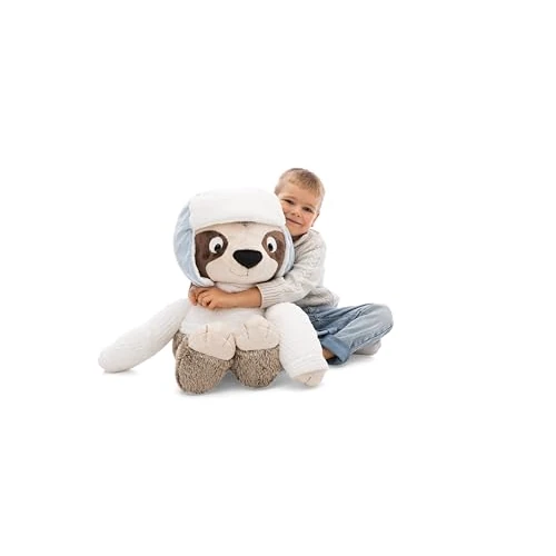 Limited-time offer: NICI 62435 Cuddly Toy, Sloth Izzy Icetumbler with Hat, 70 cm, Beige, Soft Plush, Cute Stuffed Animal for Cuddling and Playing, Great Gift Idea for Children and Adults from 96.30 £ to 96.30 £ (save 0.00%)