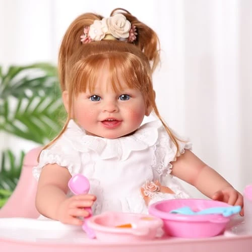 Oferta limitada: BABESIDE Muñecos Reborn Niña - Realista Originales Bebe Muñeco Cuerpo de Algodón - Nacidos Muñeca Toddler con Accesorios y Ropa +3 años de 39.99 EUR a 39.99 EUR (ahorro 0%)