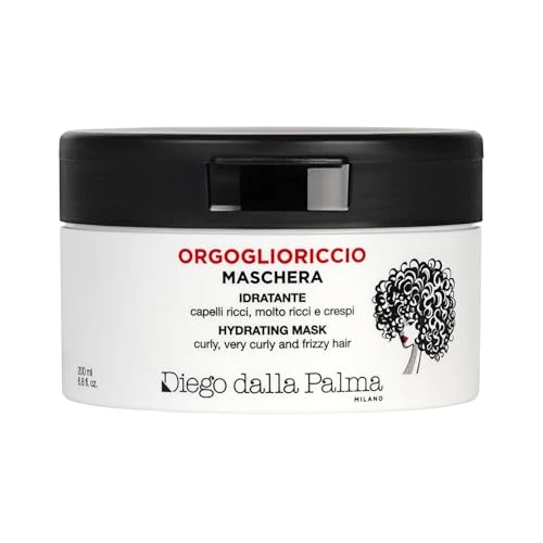 Offerta a tempo: Diego dalla Palma | ORGOGLIORICCIO Maschera Idratante per Capelli con Fitoceramidi, Anti Crespo, 200ml - 31% da 23.50 € a 16.10 €