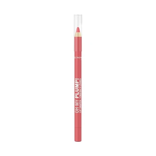 Offerta a tempo: Rimmel London Oh My Plump! Lip Shaper, Matita Labbra ricca di Peptidi, Ultra cremosa, No transfer, 1,2g, 060 Flirty - 21% da 12.50 € a 9.85 €