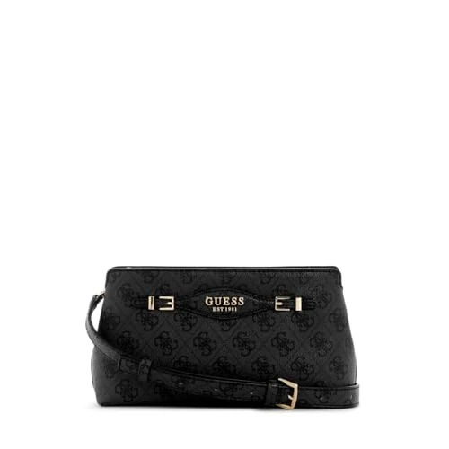 Offerta a tempo: GUESS Katya Crossbody Top Zip Coal Logo - 50% da 125.00 € a 62.95 €