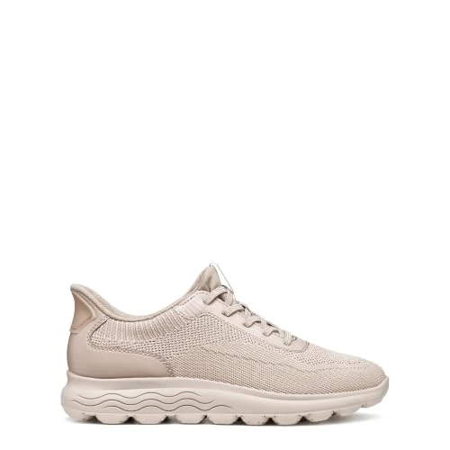 Offerta a tempo: Geox Donna D SPHERICA Plus A Sneaker, Powder/Beige, 41 EU, Beige Polvere, 41 EU - 49% da 109.90 € a 56.38 €