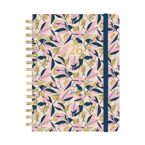 Offre limitée : Finocam Agenda à spirale 2026 1 jour par page | janvier à décembre (12 mois) | Agenda annuel 2026 avec élastique | Couverture rigide You Feuilles en espagnol de 12.95 € à 12.95 € (0.00% de remise)