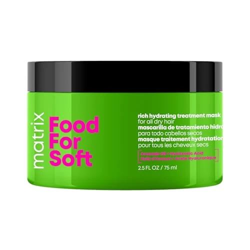 Limited-time offer: Matrix Food For Soft Rich Hydrating Hair Mask, Intense Moisture Treatment with Avocado Oil and Hyaluronic Acid, 75ml Travel Size, For Dry and Brittle Hair from 23.31 £ to 23.31 £ (save 0.0%)