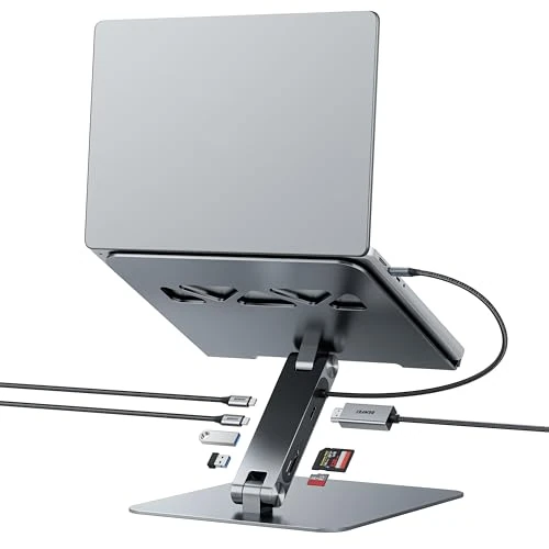 Offre limitee: BENFEI Support pour ordi Portable avec Station d'accueil USB C 7in1, HDMI 4K@60Hz, 1*SD 1*Micro SD, 100W PD, 10Gbps 1*USB C 3.2 & 2*USB A 3.2 Compatible avec MacBook Pro/Air, iPad Pro, XPS, Thinkpad de 49.99 EUR a 49.99 EUR (economie 0%)
