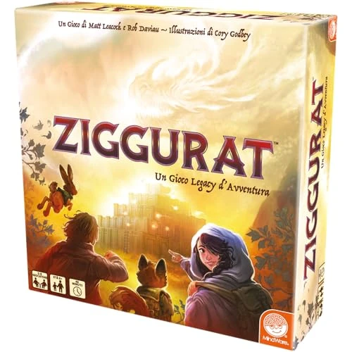 Limited-time offer: Asmodee Ziggurat Board Game, 2-4 Players, 8+ Years, Italian Edition from 55.01 £ to 55.01 £ (save 0.00%)