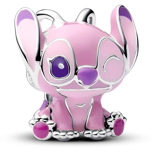 Limited-time offer: Pandora Moments Disney Lilo and Stitch Angel Charm Sterling Silver Compatible Moments Pendant 793739C01 from 69.00 GBP to 60.28 GBP (save 13%)