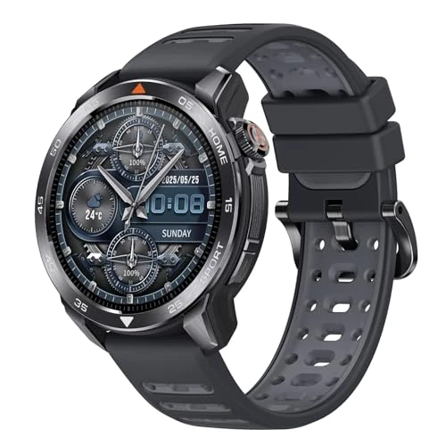 Limited offer: Mibro GS Pro2 Multisport Smart Watch with 1.43" AMOLED, Support 20-Day Battery, Dual Band GPS, 5ATM, 150+ Sport Modes, Running Watch for Cycling, Swimming, Padel (Dark Gray) from 140.83 EUR to 99.99 EUR (save 29%)