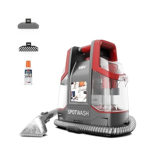 Offerta a tempo: Vax SpotWash detergente per macchie, lavapavimenti e smacchiatore. Adatto per auto, divani, tappezzeria, tappeti, scale, con potente aspirazione. Asciugatura rapida, accessori per la casa - 38% da 159.99 € a 99.20 €