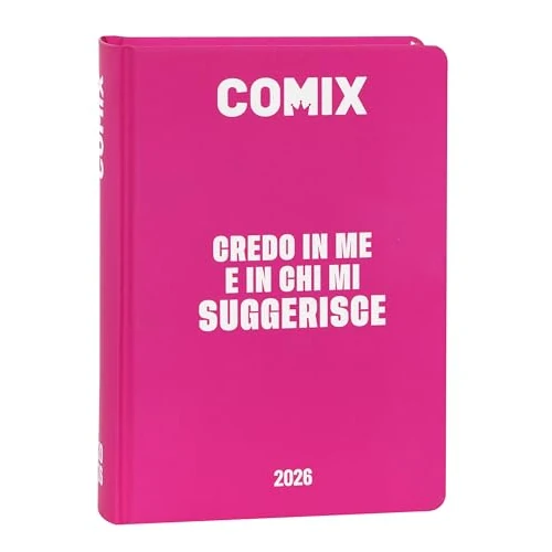 Limited-time offer: Comix Online Exclusive 16-Month Daily Diary 2025-2026 School Diary with Hardcover, Ideal for Middle and High School, 13 x 17.8 h cm, Red from 20.22 GBP to 20.22 GBP (save 0%)