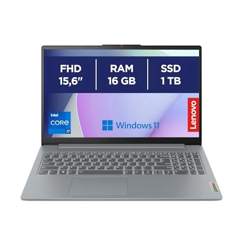 Offerta a tempo: Lenovo IdeaPad Slim 3 Notebook - Display 15,6” FHD (1920x1080), Intel Core i7-13620H, RAM 16GB, 1TB SSD, Grafica Intel Integrata, WiFi 6, Tastiera italiana, Windows 11 Home - Arctic Grey - 31% da 829.00 € a 569.05 €