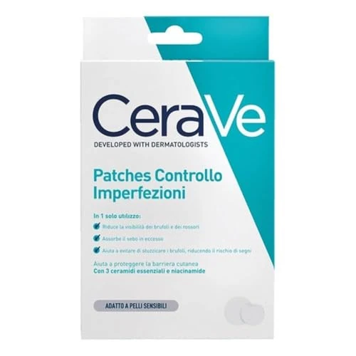 Limitiertes Angebot: CeraVe Anti-Unreinheiten Patches Transparente Anti-Pickel-Pflaster für unreine und zu Akne neigende Haut von 10.90 EUR auf 10.20 EUR (Spare 6%)