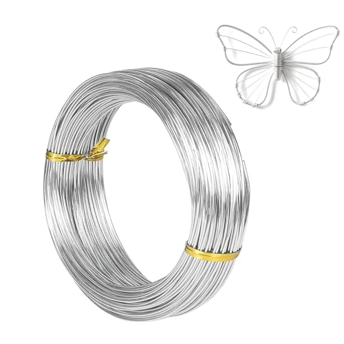 Offre limitée : Fil de bricolage,Idéal pour la fabrication de bijoux. | Fil aluminium 1.0mm/2.0mm/3.0mm Fil d'aluminium longueur 10m/30m/50m de 11.99 € à 11.99 € (0.00% de remise)