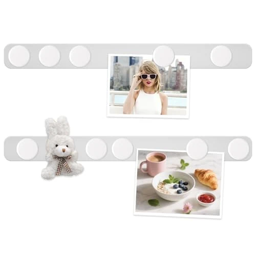 Offre limitée : DUJEQM Tableau Magnétique Mural 2 Bandes Magnétiques Autocollantes + 10 Aimants Blanche – Plaque Magnétique Tableau Aimanté Tableau Mémo pour Frigo Bureau Cuisine Photo Mur d’Affichage Famille École de 6.00 € à 6.00 € (0.00% de remise)