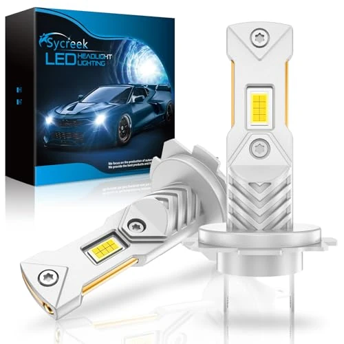 Offre limitée : Ampoule H7 LED,22000LM 1:1 Mini Size Led H7,Plug and Play,Remplacement de Phare Halogène de Voiture et Moto de 19.99 EUR à 19.99 EUR (remise 0%)
