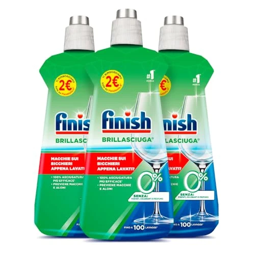 Offerta a tempo: Finish - Brillantante Lavastoviglie - 3 Pezzi — 30% da 14,97 € a 10,47 €