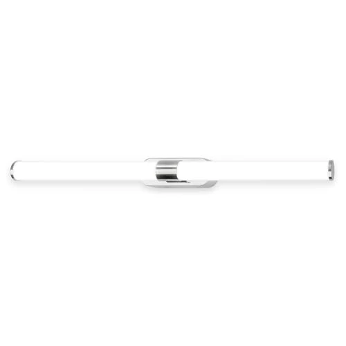 Offerta a tempo: BRILONER - Lampada specchio bagno IP44 resistente agli spruzzi, montaggio a parete, 4.000K bianco neutro, luce specchio bagno, 60 x 6,5 x 4,5 cm, cromato - 75% da 44.95 € a 11.35 €