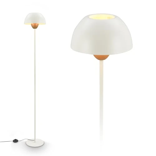 Zeitlich begrenztes Angebot: BRILONER - Stehlampe mit Fußtaster, E27 Fassung, max. 10W, Leselampe, Wohnzimmerlampe, Schlafzimmer Deko, Deckenfluter, Standleuchte, Stehleuchte, 25 x 156,5 cm (DxH), Coffee von 49.95 € auf 34.63 € (31% Rabatt)