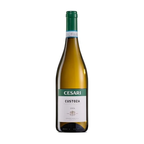 Offerta a tempo: Cesari Custoza DOC - Vino Bianco dai Delicati Profumi di Frutta e Fiori Bianchi, Gusto Pieno e Leggermente Aromatico - 12,5% Vol - Bottiglia da 750 ml - 53% da 7.99 € a 3.74 €