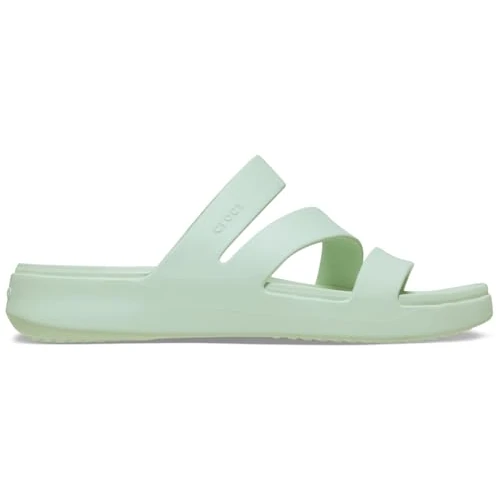 Oferta limitowana: Crocs Damskie płaskie sandały Getaway Strappy, miętowy odcień, 6 UK, Odcień mięty, 38/39 EU z 159.00 zł na 159.00 zł (oszczędź 0.00%)
