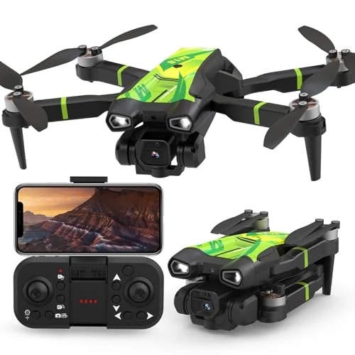 Oferta limitada: Morlyrctooy M18 Mini Dron Plegable con Cámara 4K Motor Brushless Drones para Principiantes Adultos Despegue/Aterrizaje con Un Botón Acrobacias 3D Modo sin Cabeza RC Quadricóptero Fácil de Volar de 69.99 EUR a 49.99 EUR (ahorro 29%)