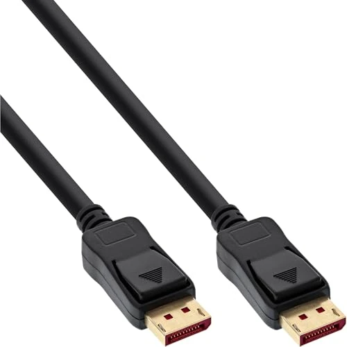 Offre limitée : InLine Câble DisplayPort 1.4-1,5 m - Contacts plaqués or - 8K @ 60 Hz - 4K @ 120 Hz - HDR - Noir - 15311 de 10.30 € à 10.30 € (0.00% de remise)