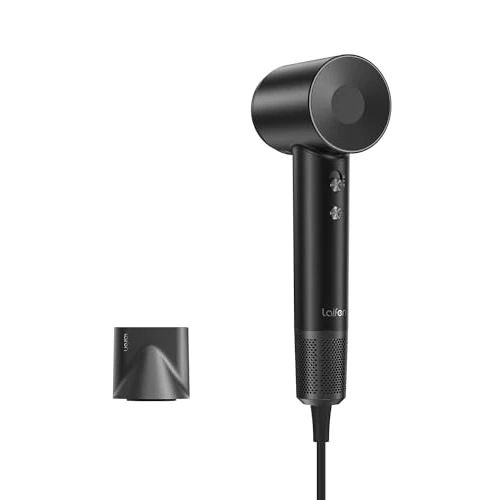 Offre limitee: Laifen Swift Sèche-cheveux 200M d'Ions Négatifs Moteur Brushless 110 000 tr/min Séchage Rapide Contrôle Intelligent de Température avec Buse Magnétique Bruit Réduit Cheveux Bouclés ou Lisses (Noir) de 129.99 EUR a 129.99 EUR (economie 0%)