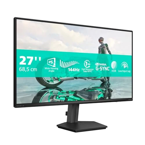 Limited offer: Philips 27M2N3200NF 27 Inch FHD Monitor, 144Hz, IPS, 1ms MPRT, Adaptive Sync, G-Sync Comp., HDR10, (1920x1080,HDMI 1x 2.0,DP 1x 1.4) Black from 115.39 EUR to 109.62 EUR (save 5%)