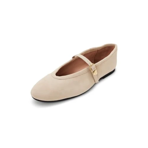 Oferta limitada: Love Moschino Ja11101g1oja0104, Zapatos Tipo Ballet Mujer, Beige, 37 EU de 95.40 € a 95.40 € (ahorro 0.00%)
