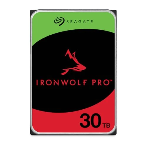 Offerta a tempo: Seagate IronWolf Pro 30TB, NAS Hard Disk interni, 3.5", 7200 U/Min, CMR, 512 MB Cache, SATA 6 GB/S, Data Rescue Service (ST30000NTZ11) - 0.00% da 1289.95 € a 1289.95 €