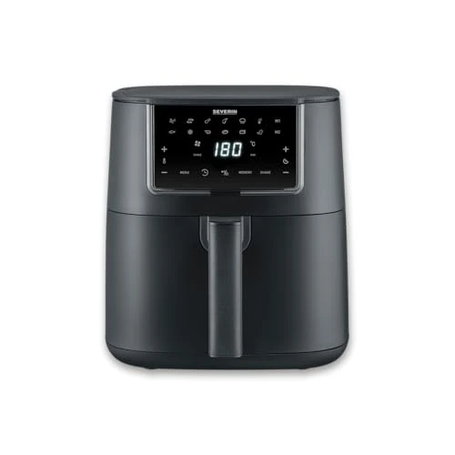 Zeitlich begrenztes Angebot: Severin Heißluftfritteuse Single XXL, 7L, 11 Automatik-Programme, Touch-Display, vielseitige Zubereitung, Memory-Funktion, Warmhaltefunktion, Antihaftbeschichtung, 1700W, schwarz, FryLight, FR 2462 von 49.00 € auf 49.00 € (0.0