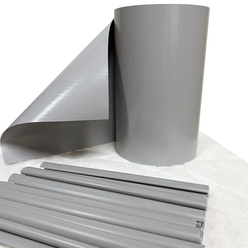 Limited-time offer: TENAX Twist 0.18 x 35 m Grey, PVC Concealment Strips with 25 Clips, Decorative Privacy Cover for Panel Fences, Gates, Railings, Balconies and Gardens from $27.26 to $27.26 (save 0.00%)