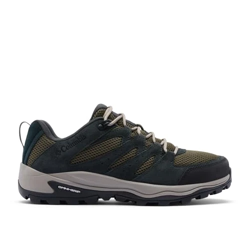 Limited-time offer: Columbia Men's Redmond 4 Breathe, Low Rise Trekking and Hiking Shoes, Dark Moss/Stinger, 6 Regular from 70.00 £ to 54.25 £ (save 23%)
