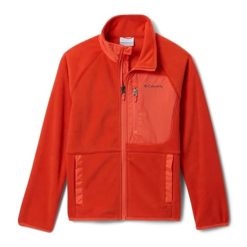 Zeitlich begrenztes Angebot: Columbia Unisex Kinder Fast Trek Full Zip Fleecejacke Mit Durchgehendem Reißverschluss, Super Sonic/Zing, M EU von 20.99 € auf 17.85 € (15% Rabatt)