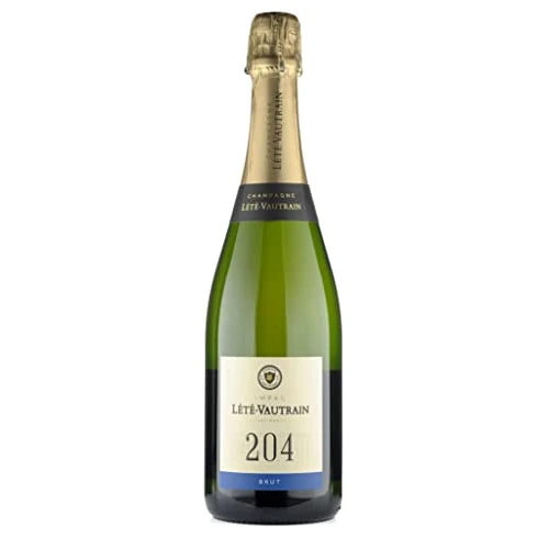 Offerta a tempo: Lété Vautrain Champagne Brut 204-750 ml (Confezione da 6) - 27% da 188.94 € a 137.76 €