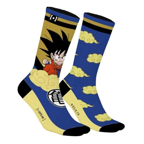 Offre limitee: Capslab Dragon Ball Son Goku & Nuage Volant – Chaussettes Anime Officiellement Licenciées pour Hommes et Femmes – Chaussettes en Coton Confortables au Design Iconique - 39-42 de 7.90 EUR a 7.90 EUR (economie 0%)