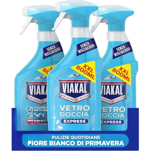 Offerta a tempo: Viakal Vetro Doccia Express Spray, 800ml — 24% da 14,37 € a 10,99 €