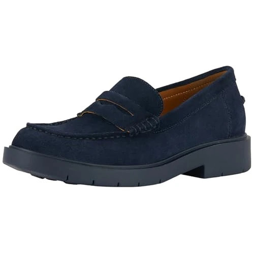 Offerta a tempo: Geox Donna D SPHERICA EC1 B B Moccasin, Navy, 39 EU - 41% da 119.90 € a 70.34 €