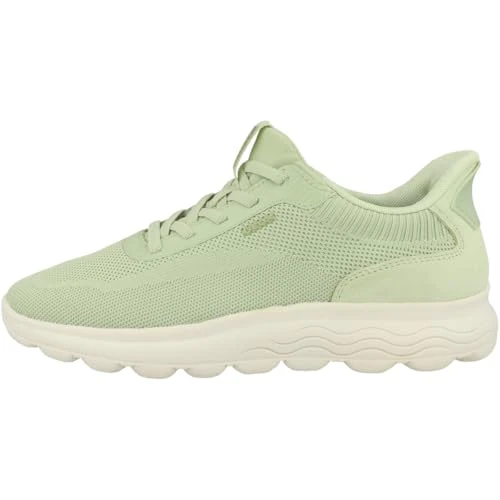 Geox Women's D SPHERICA Plus A Trainers, LT Green, 38 EU