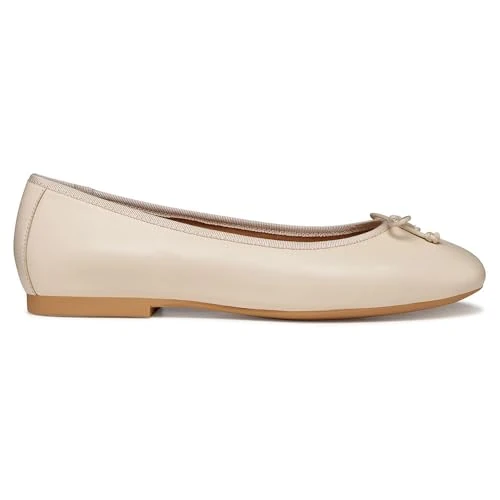 Zeitlich begrenztes Angebot: Geox Damen D New Palmaria F Ballet Flat, Papyrus, 39.5 EU von 99.95 € auf 90.11 € (10% Rabatt)