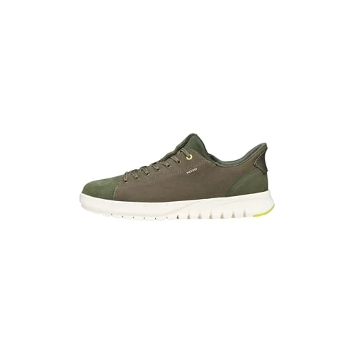 Zeitlich begrenztes Angebot: Geox Herren U FLEXTRIDE Plus C Sneaker, LT Olive, 41 EU von 73.39 € auf 73.39 € (0.00% Rabatt)