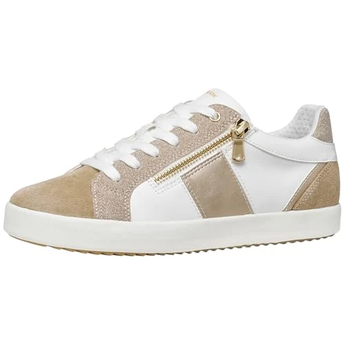 Geox Baskets D BLOMIEE E pour Femme - Blanc/crème - Taille 40 EU