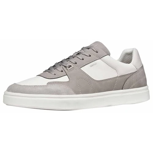 Oferta limitada: Geox U Baltmoore A Zapatillas para Hombre, Color Blanco/Rock, Talla 46 EU de 89.90 € a 89.90 € (ahorro 0.00%)