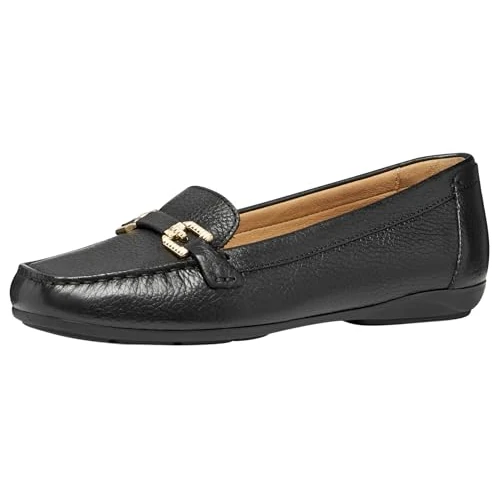 Offerta a tempo: Geox Donna D ANNYTAH Moc B Moccasin, Nero, 35 EU - 27% da 109.90 € a 79.99 €