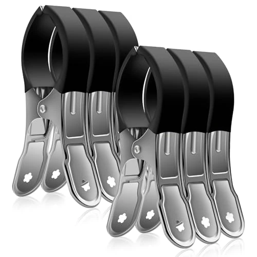 Oferta limitada: Vicloon Pinzas para Edredón de Acero Inoxidable,6 PCS Ropa Grandes Clips Toalla Metal,Pinzas Grandes Resistentes al Viento para Edredones, Toallas, Ropa Pesada (Negro) de 8.49 € a 8.49 € (ahorro 0.00%)
