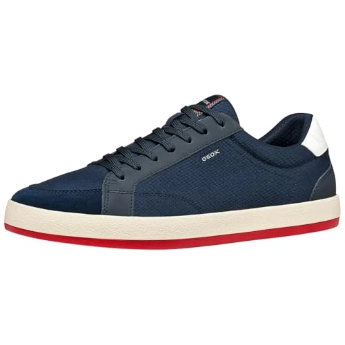 Offerta a tempo: Geox Scarpe da Ginnastica da Uomo U SERIFOS F, Blu Navy, 42 EU - 37% da 89.90 € a 56.78 €