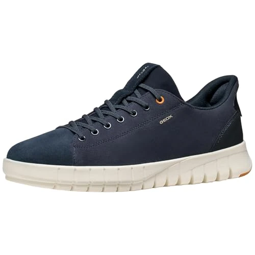 Offerta a tempo: Geox U FLEXTRIDE Plus C Sneaker, Navy, 44 EU - 38% da 99.90 € a 61.99 €