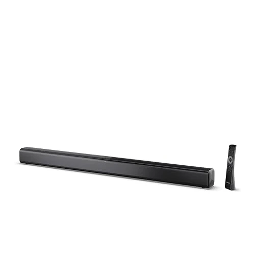 Offerta a tempo: Sharp Soundbar per TV HT-SB145 Roku TV Ready 150W Bluetooth 5.3 HDMI ARC CEC USB Ottico AUX Montaggio a Parete Nera - 5% da 75.00 € a 71.25 €