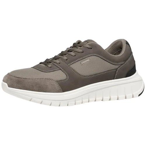 Oferta limitada: Geox Zapatillas para Hombre U FLEXTRIDE R B Dove Grey, 43 EU de 99.90 € a 72.95 € (ahorro 27%)